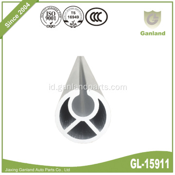 Tiang Tirai Ketegangan Aluminium 34mm V